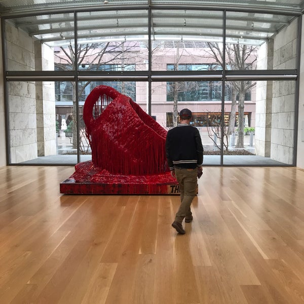 Photo taken at Nasher Sculpture Center by Alexandra N. on 2/9/2019