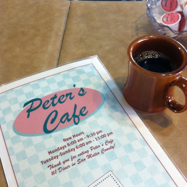 Peter's Cafe, 10 El Camino Real, Millbrae, CA, peter's cafe,...