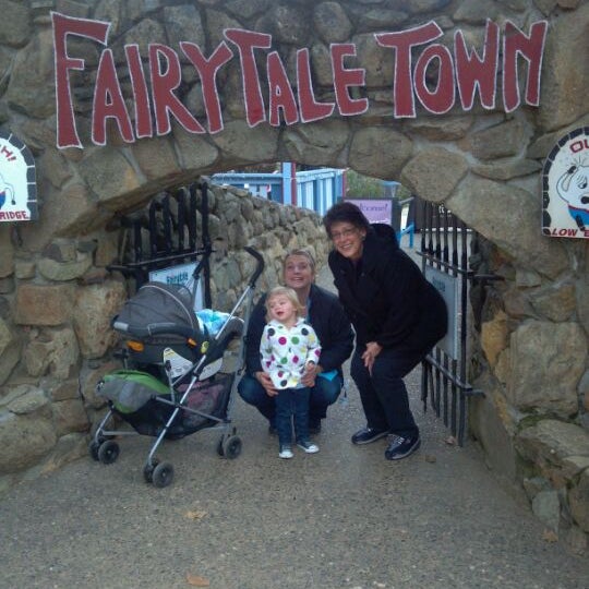Photo taken at Fairytale Town by Adam K. on 12/30/2011