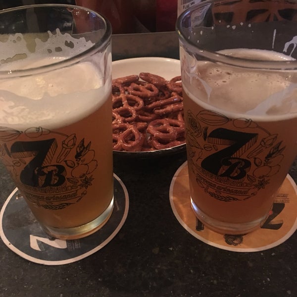 Photo taken at Cervecería 7B by Lucia M. on 6/14/2018
