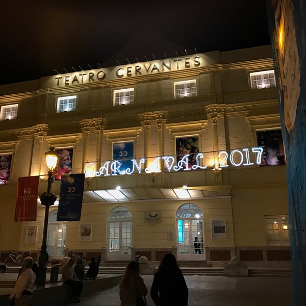 2/26/2017 tarihinde Dmitry M.ziyaretçi tarafından Teatro Cervantes'de çekilen fotoğraf