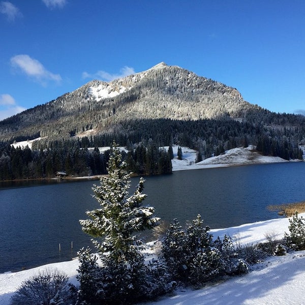 Photo taken at Arabella Alpenhotel am Spitzingsee by Ceres on 12/9/2014