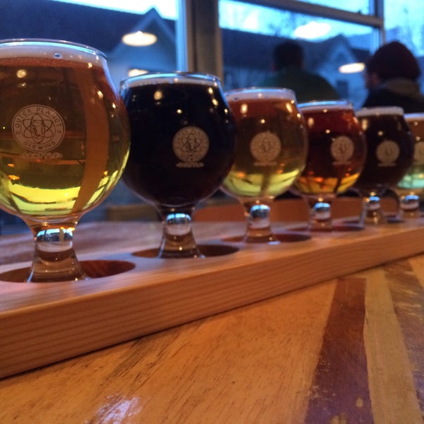 Photo taken at Outer Planet Craft Brewing by Mel L. on 2/7/2016