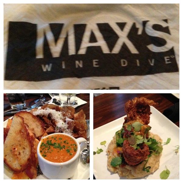 Снимок сделан в MAX&#39;s Wine Dive Dallas пользователем Danielle D. 7/28/2013