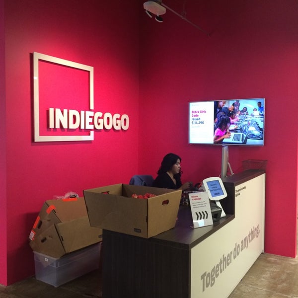 Photo taken at Indiegogo HQ by Tim. on 9/19/2014