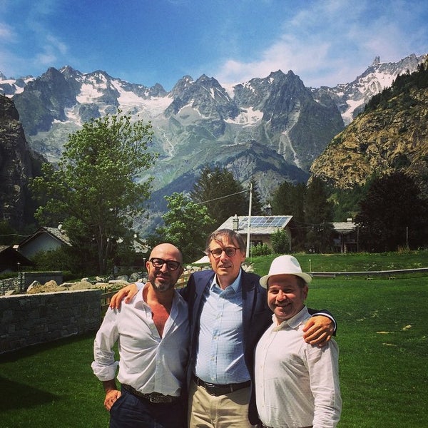 Photo taken at Grand Hotel Courmayeur by Massimo C. on 7/12/2015