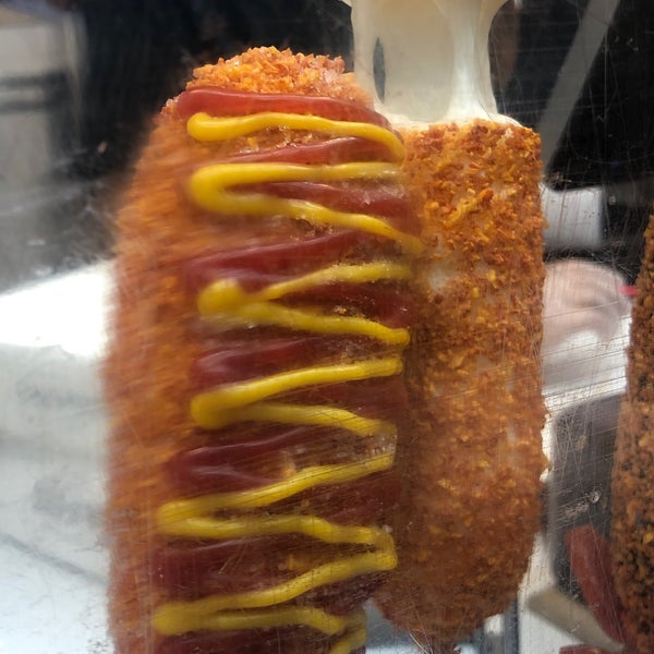 photos at oh k dog egg toast hot dog joint in lower east side