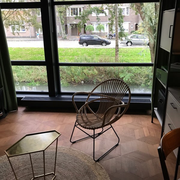 Photo taken at Hotel V Fizeaustraat by Nicole M. on 10/23/2017