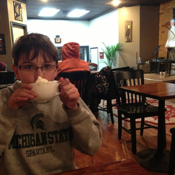 Photo taken at Dessert Oasis Coffee Roasters by Christine G. on 1/30/2013
