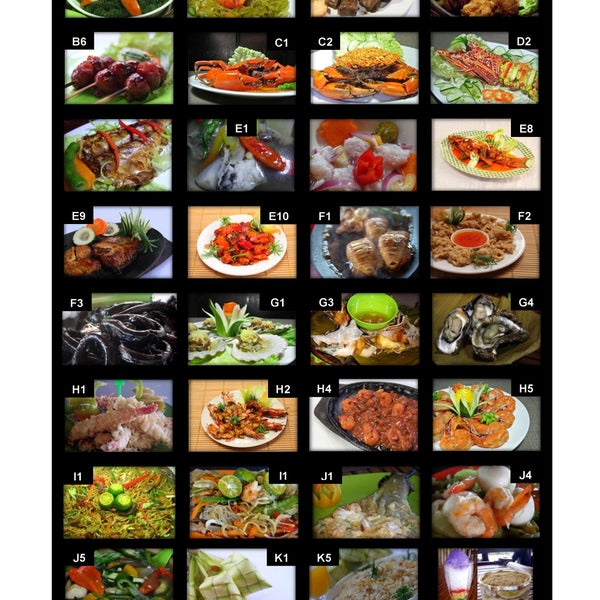 We have 2 types of menu. You either select by seafood or cooking style. To request a copy with the current prices just send an email to mannastk@gmail.com. MABUHAY!
