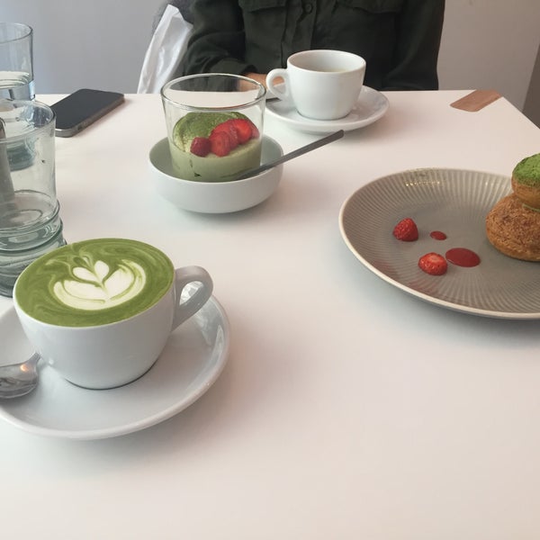 Matcha paradise ! Had a great match cappuccino (tea+milk, no coffee) and their coffee is excellent too. They also have a shop with a incredible selection that will definitely please connoisseurs..