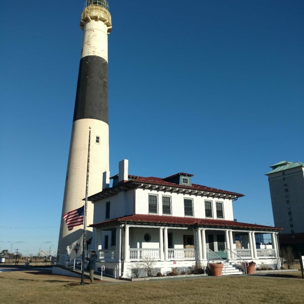 Photo taken at Absecon Lighthouse by Drew M. on 2/5/2018
