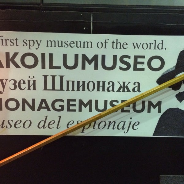 1/11/2014 tarihinde Pauliina M.ziyaretçi tarafından Vakoilumuseo / Spy Museum'de çekilen fotoğraf