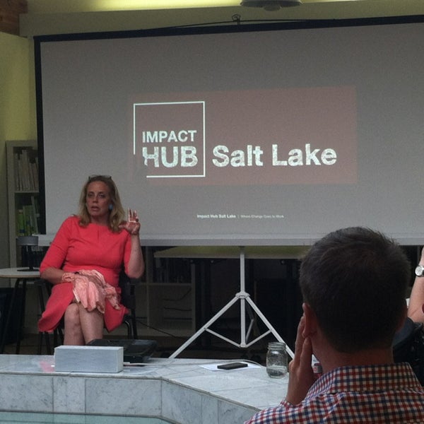Foto diambil di Impact Hub Salt Lake oleh Lauren S. pada 6/25/2014