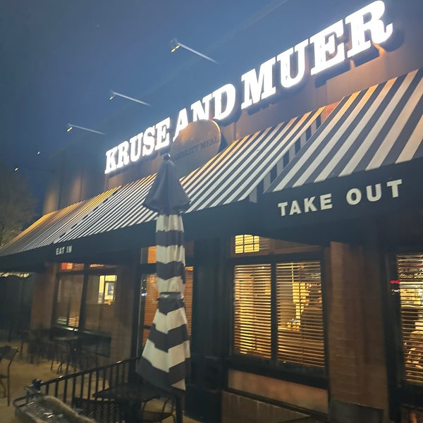 Kruse and on sale muer menu