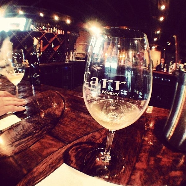 Photo taken at Carr Winery &amp; Tasting Room by JauntingJenny K. on 3/1/2014