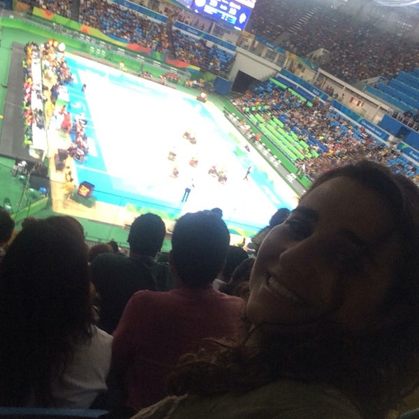 Photo taken at Carioca Arena 1 by Luciana Z. on 9/17/2016