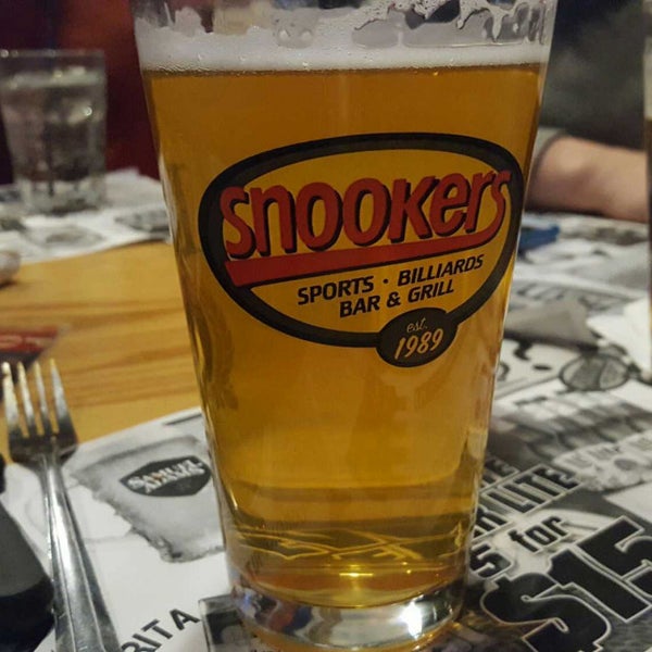 Photo taken at Snookers by Jameson A. on 1/14/2018