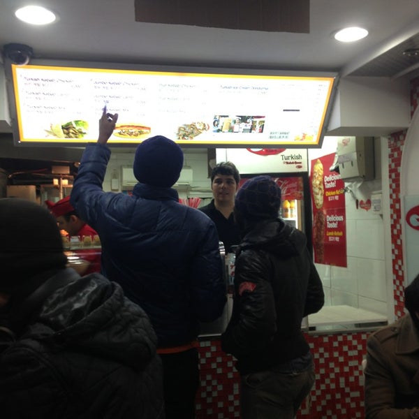 Photo taken at Sultan Kebab Halal Food by HyeJoon K. on 12/29/2012