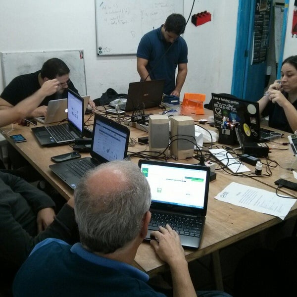 Photo taken at Garoa Hacker Clube by Hugo B. on 6/18/2014