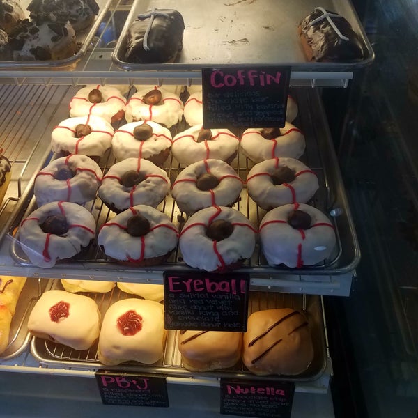 Photo taken at Zombee Donuts by Khara on 5/6/2018