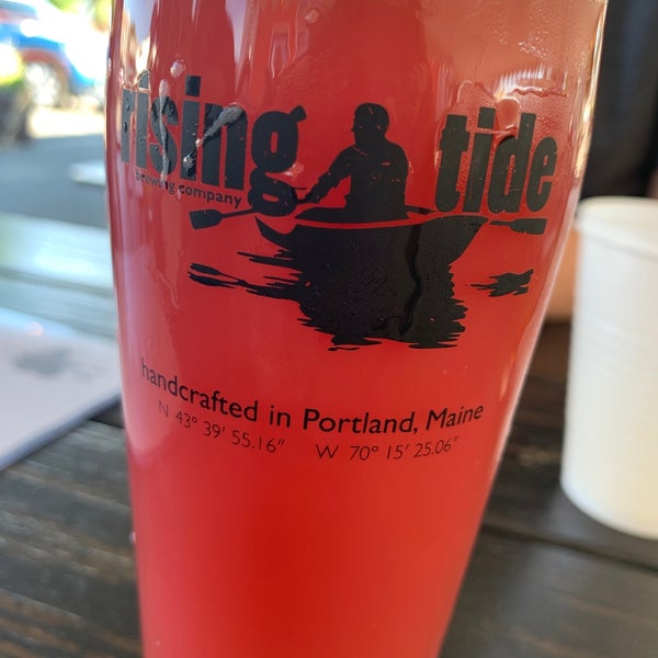 Photo taken at Rising Tide Brewing Company by Stephen T. on 9/1/2020