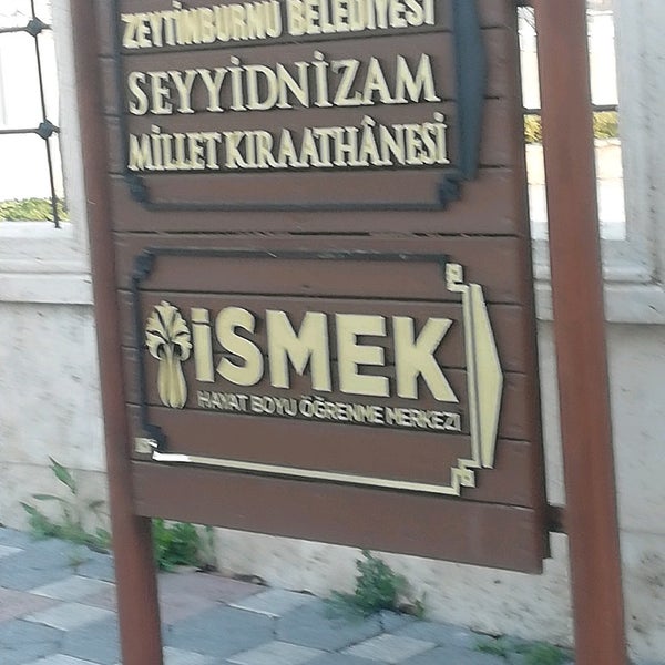 Ismek Seyyid Nizam Hayat Boyu Ogrenme Merkezi Bureau Des Etudiants A Seyitnizam