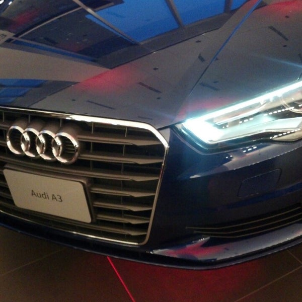 Photo taken at Audi Manhattan by Terry S. on 4/3/2014