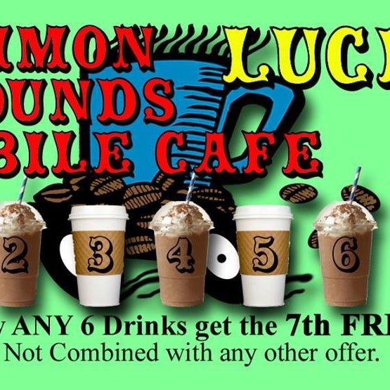 Get your LUCKY7 drink card for the Fair from @cgmobilecafe and stay hydrated energized and happy!