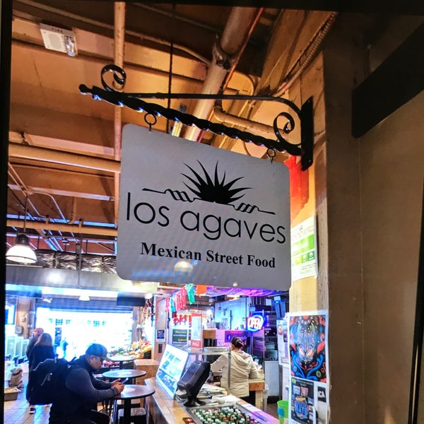 Photo taken at Los Agaves Mexican Street Food by Ben H. on 5/22/2019