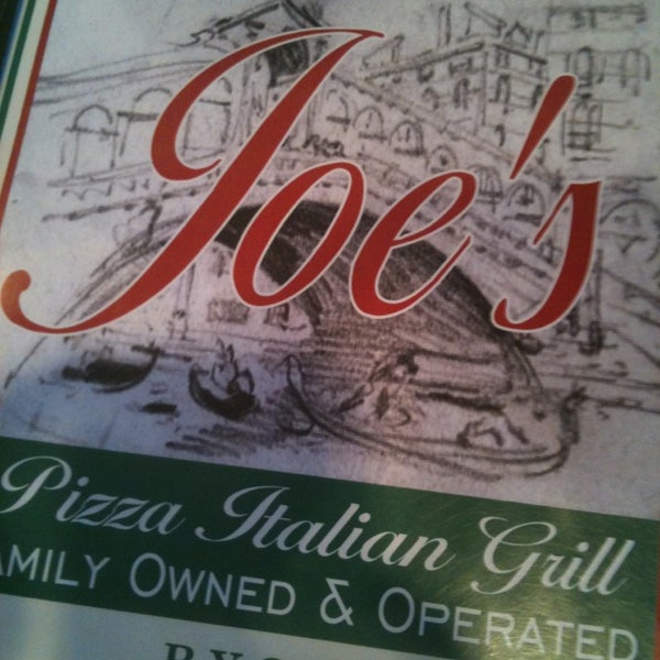 Joe's Pizza Italian Grill Italian Restaurant
