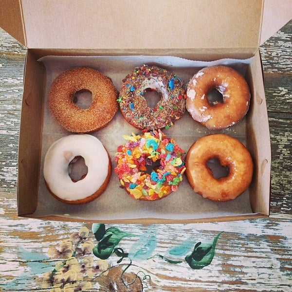 Photo taken at Anna Maria Donuts by AliShops on 4/2/2014