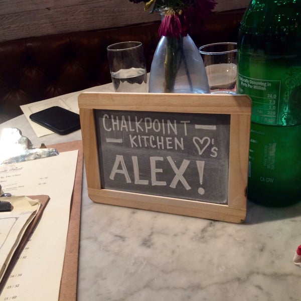 6/23/2015 tarihinde Alex A.ziyaretçi tarafından Chalk Point Kitchen'de çekilen fotoğraf