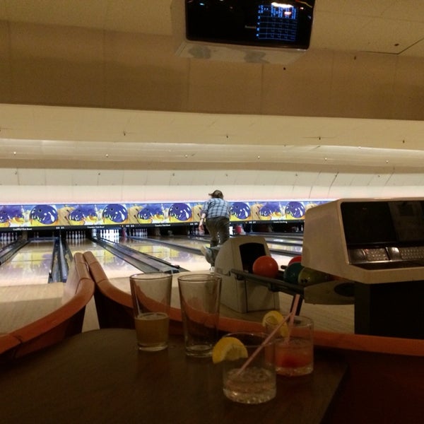 Mixed drinks at the bar were surprisingly good. Really fun to have while you bowl!