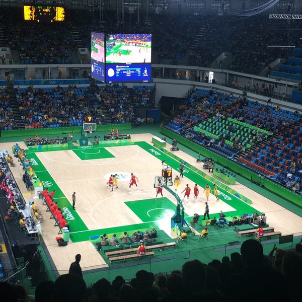 8/21/2016 tarihinde Viviane L.ziyaretçi tarafından Arena Carioca 1'de çekilen fotoğraf