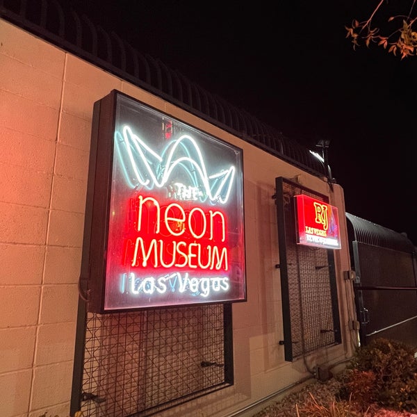 Photo taken at The Neon Museum by Ryan T. on 12/27/2022