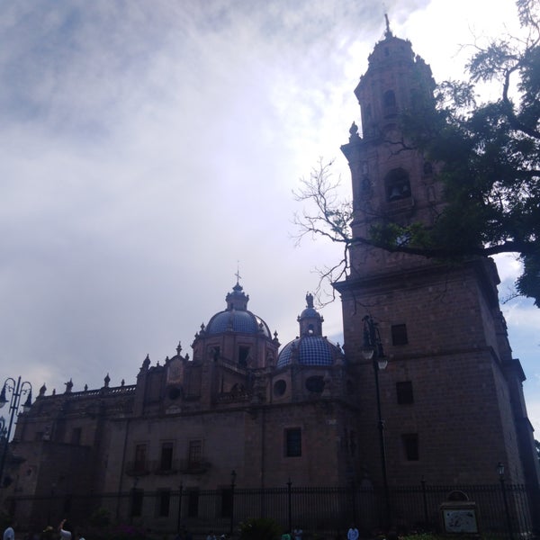 Photo taken at Catedral de Morelia by Kinnereth N. on 6/12/2019