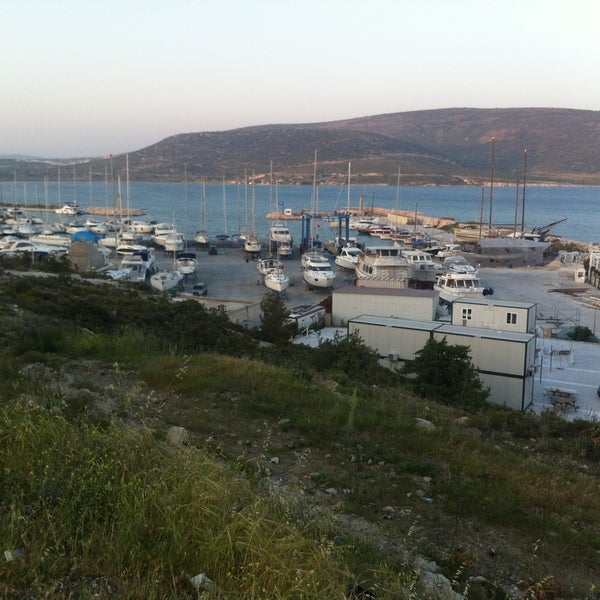 Photo taken at Port Alaçatı by Onur E. on 5/2/2013