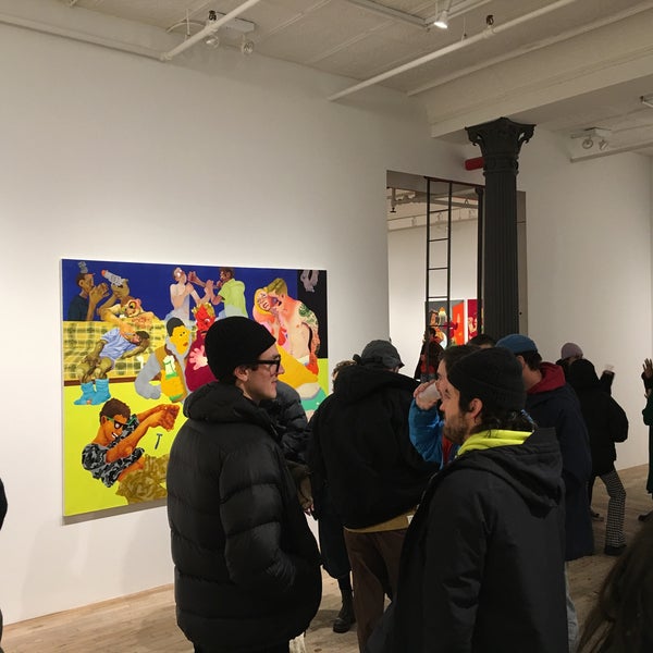 Photo taken at Postmasters Gallery by Barry H. on 1/7/2018