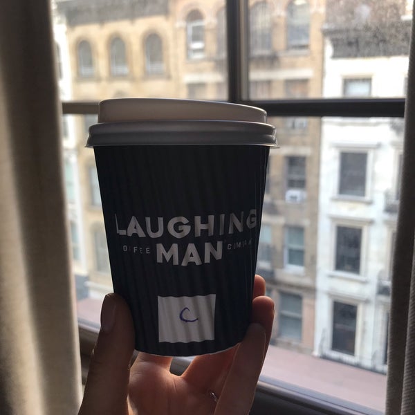 Photo taken at Laughing Man Coffee &amp; Tea by Lindley D. on 7/3/2019