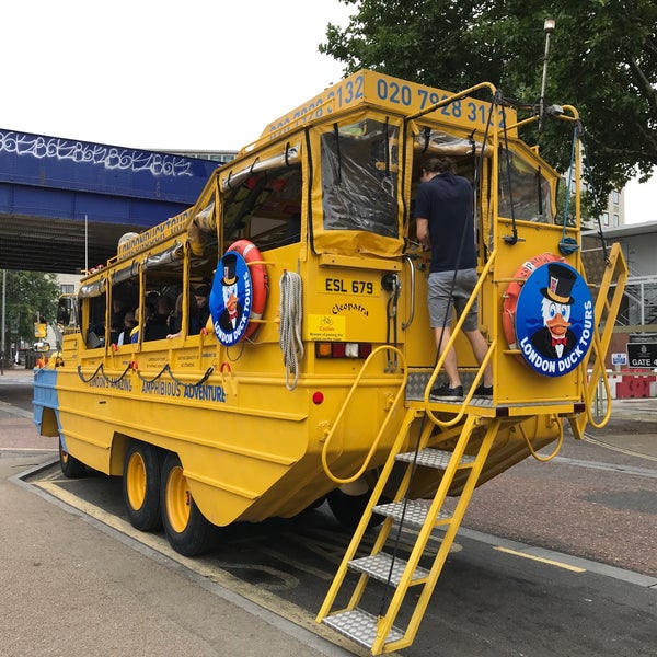 Photo taken at London Duck Tours by Didier J. on 8/22/2017