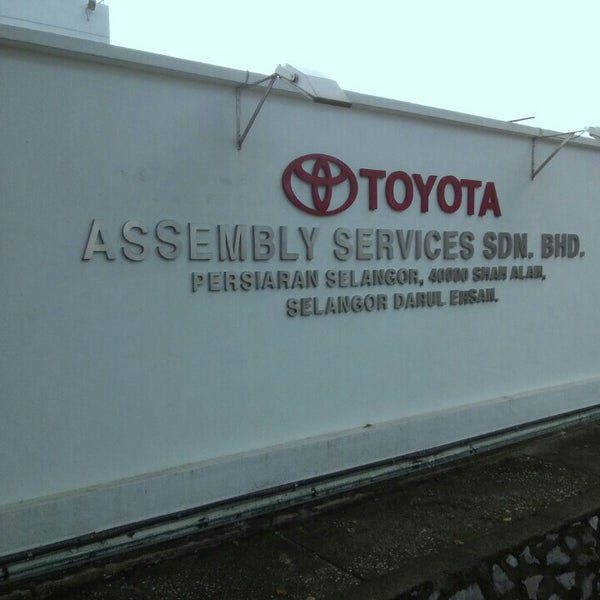 Photo taken at Assembly Services Sdn Bhd (Toyota) by Amzarif N. on 1/6/2016