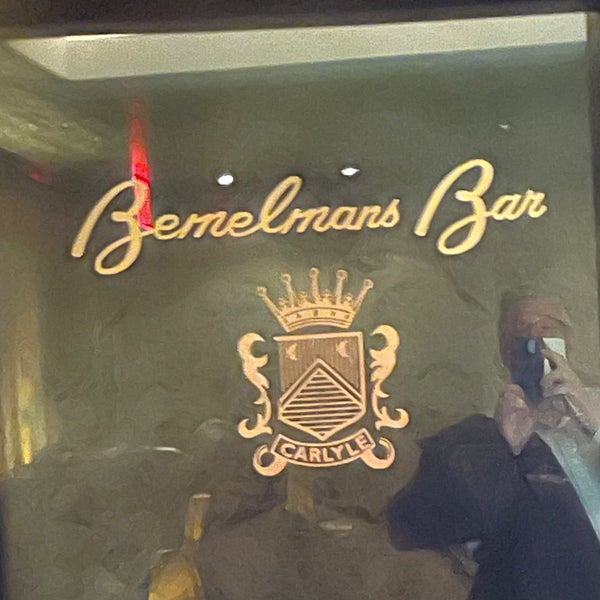 Photo taken at Bemelmans Bar by Charles P. on 12/15/2021