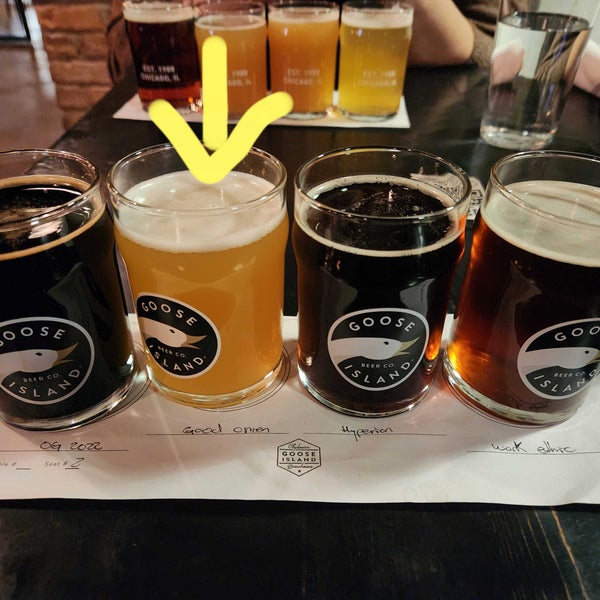 Photo taken at Goose Island Brewpub by Sam D. on 1/22/2023