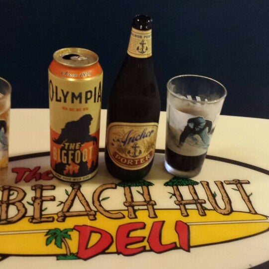 Photo taken at Beach Hut Deli by John J. on 3/8/2014