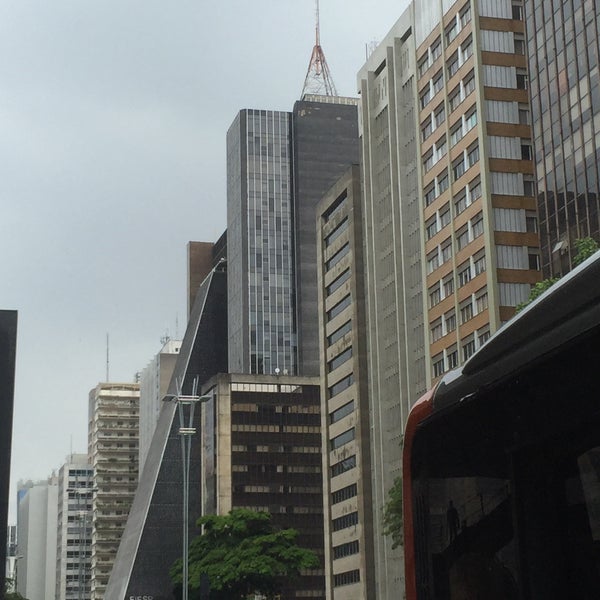 Photo taken at Paulista Avenue by Romulo L. on 11/17/2015