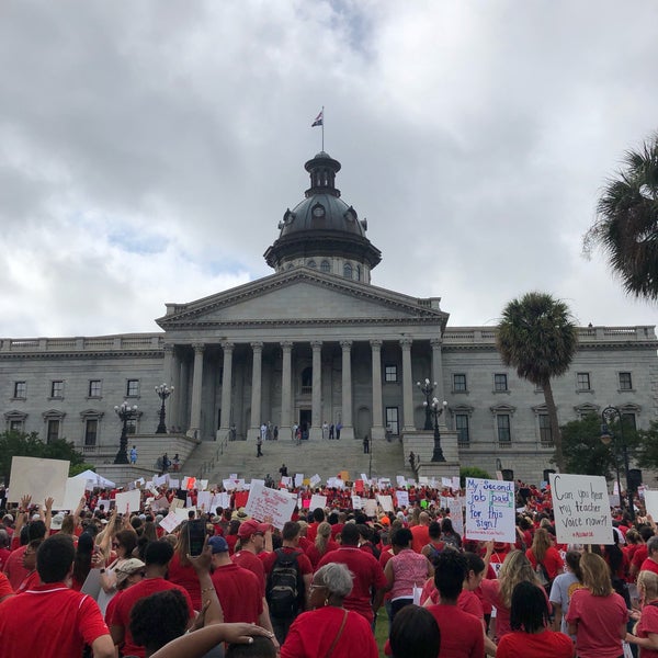 Photo taken at South Carolina State House by Maxim T. on 5/1/2019