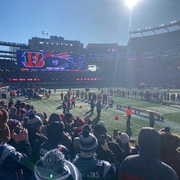 Photo taken at Gillette Stadium by Stephen A on 12/24/2022