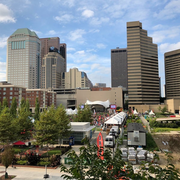 Photo taken at Columbus Commons by Vincent W. on 9/12/2018