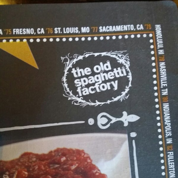 Photo taken at The Old Spaghetti Factory by J C. on 6/23/2014